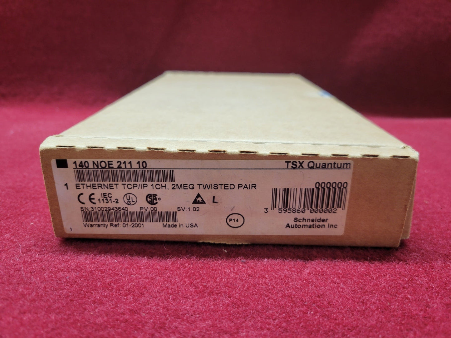 Schneider Electric 140NOE21110 New