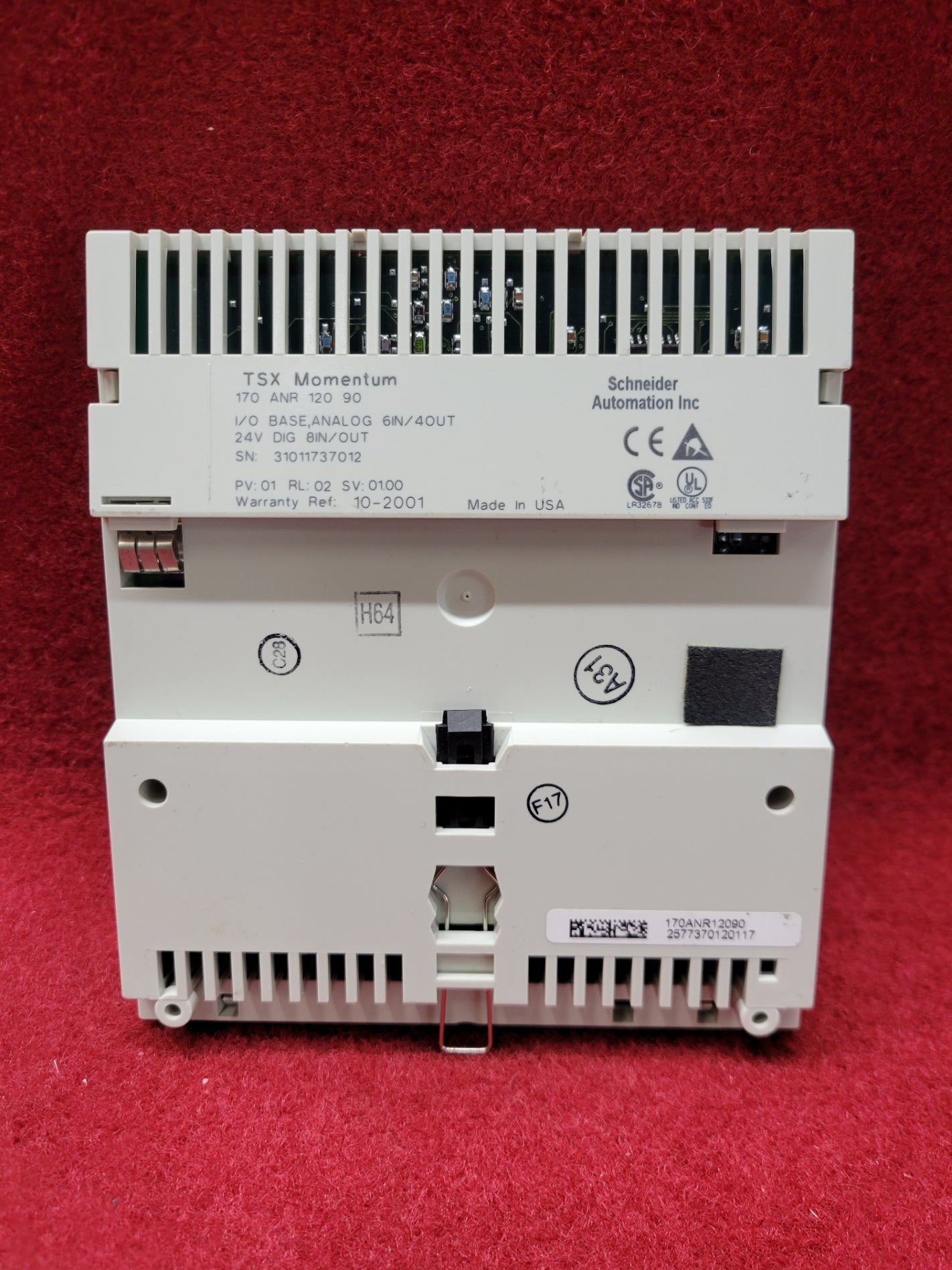 Modicon 170ANR12090 IAC Certified Refurbished