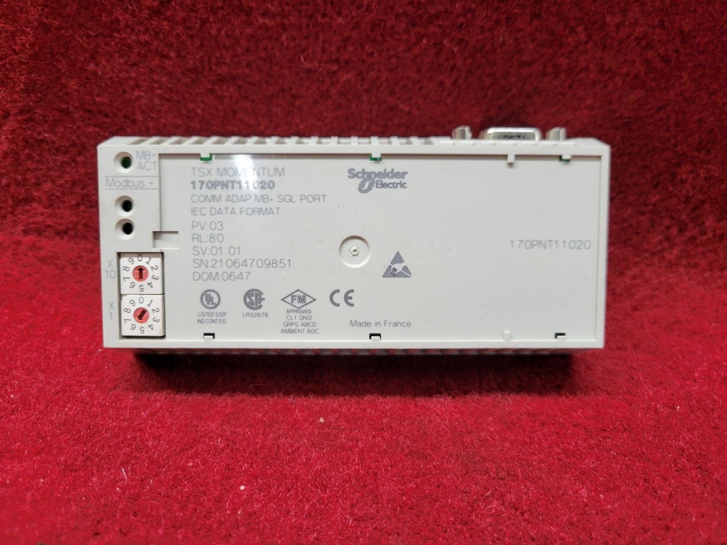 Modicon 170PNT11020