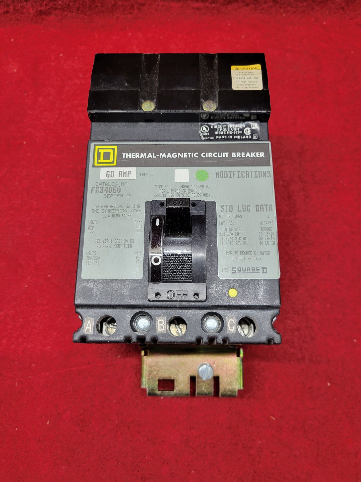 Schneider Electric FA34060 IAC Certified Refurbished