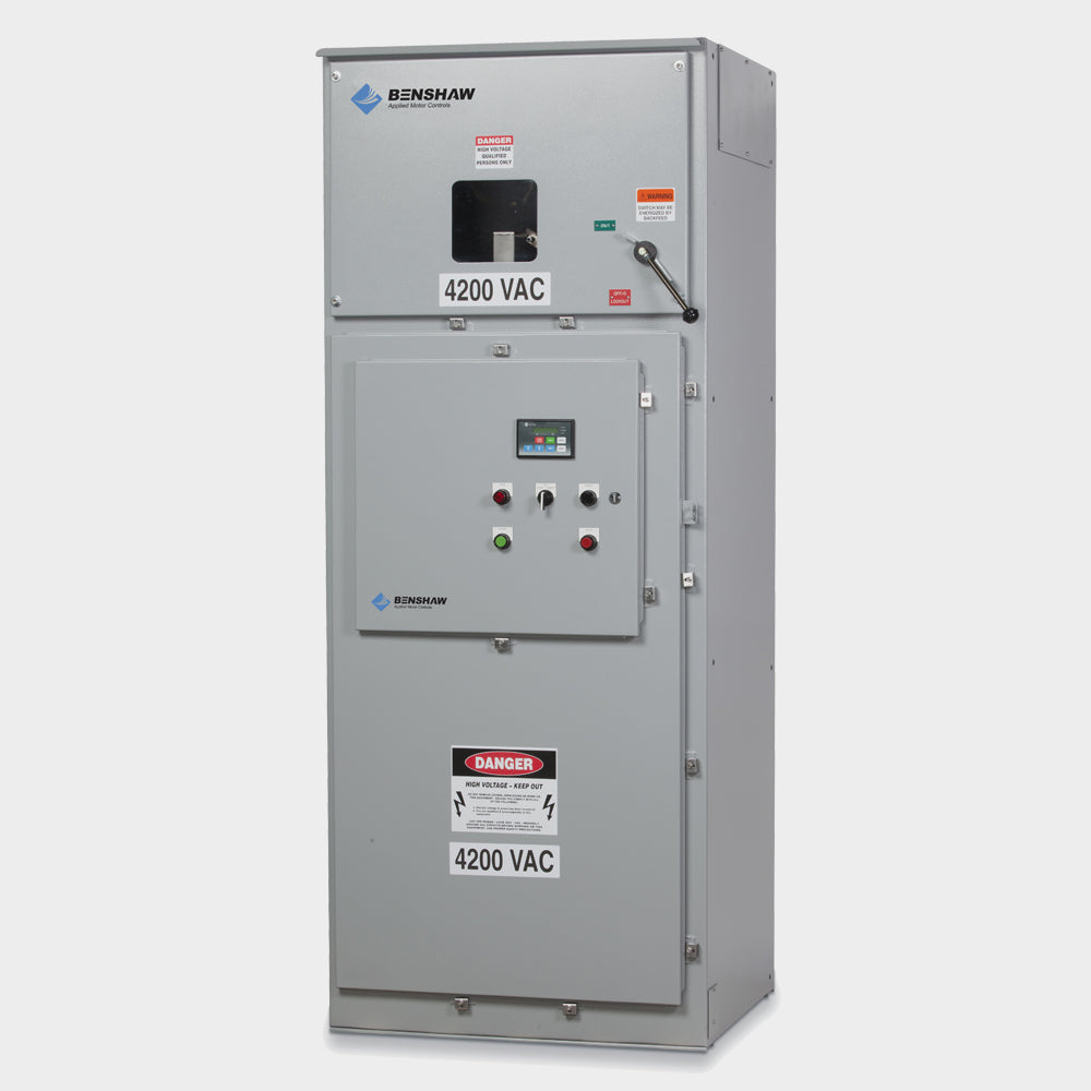 MVRXE Series Dual Redundant Solid State Soft Starter (1700HP, 4160V, NEMA 12 Enclosure)