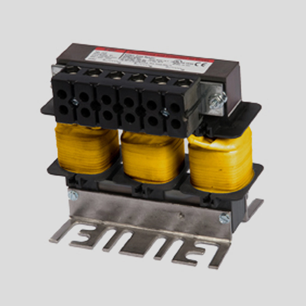 Line Reactor, Open, 40.0Hp (NEC), 480V, 52.0A (NEC), 3% Impedance