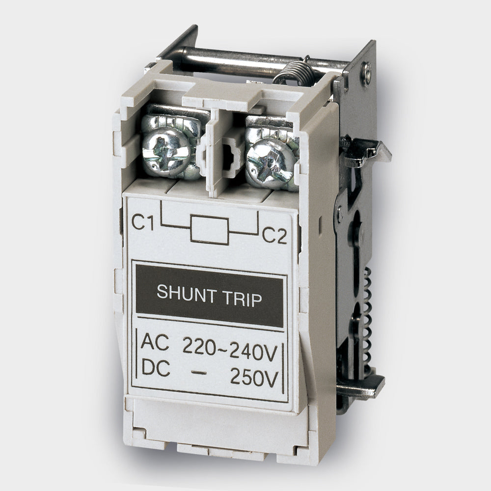 Circuit Breaker Shunt Trip For Frame 150-600 Circuit Breaker 100-130 VAC/VDC Left Pole Installation