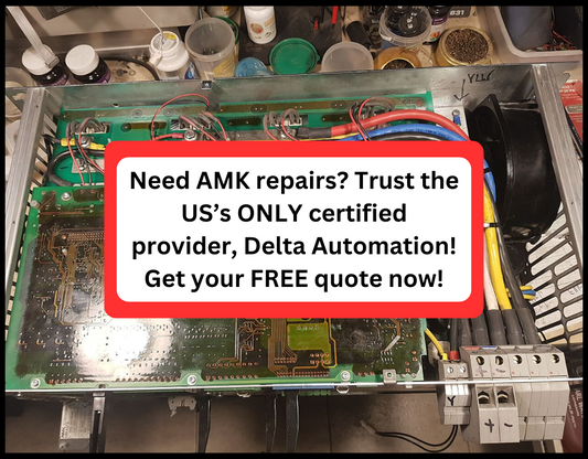 Trust The Only Certified AMK Servo Drive Repair Company in the US, Delta Automation Inc.