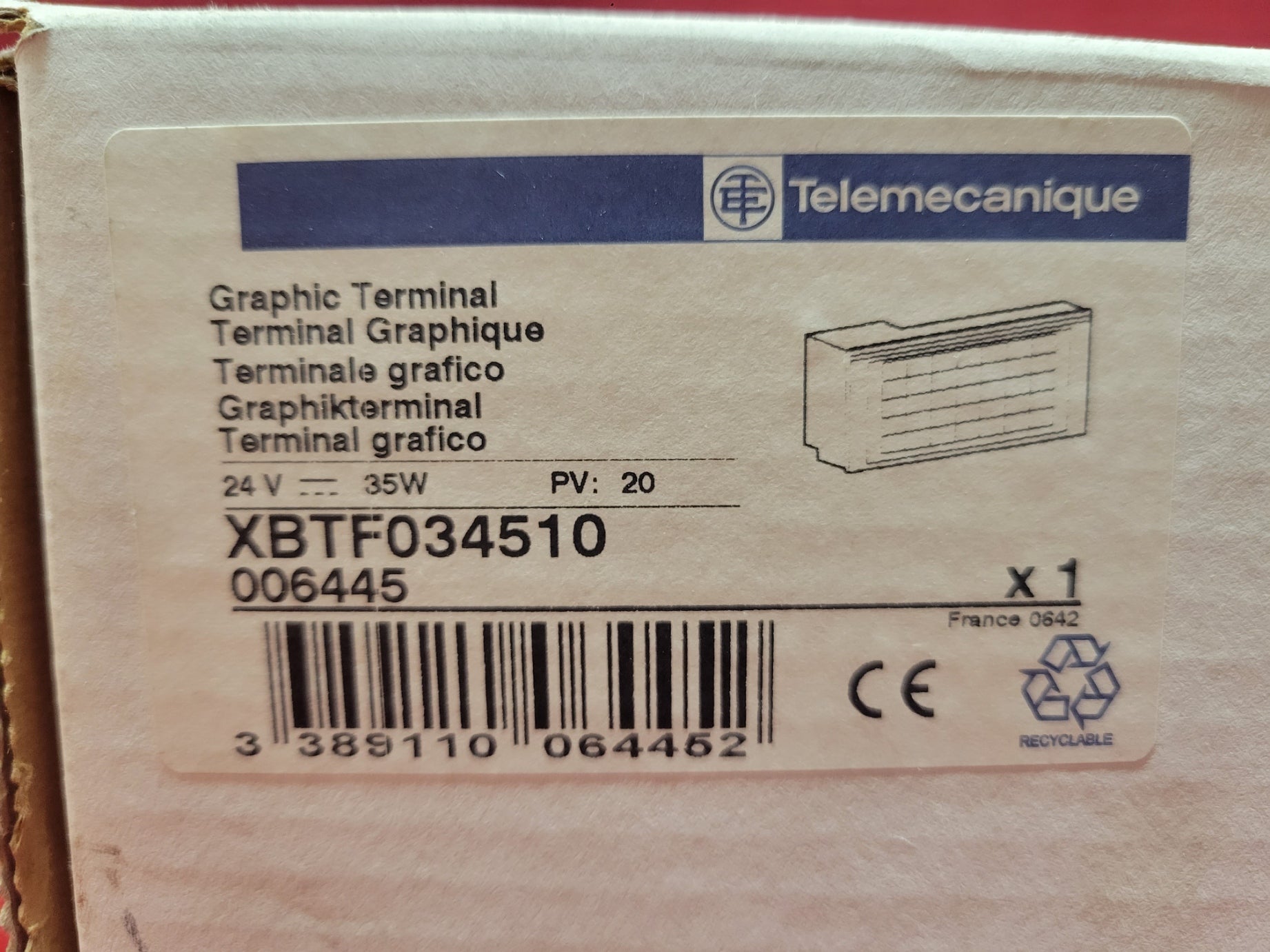 Schneider Electric Xbtf034510