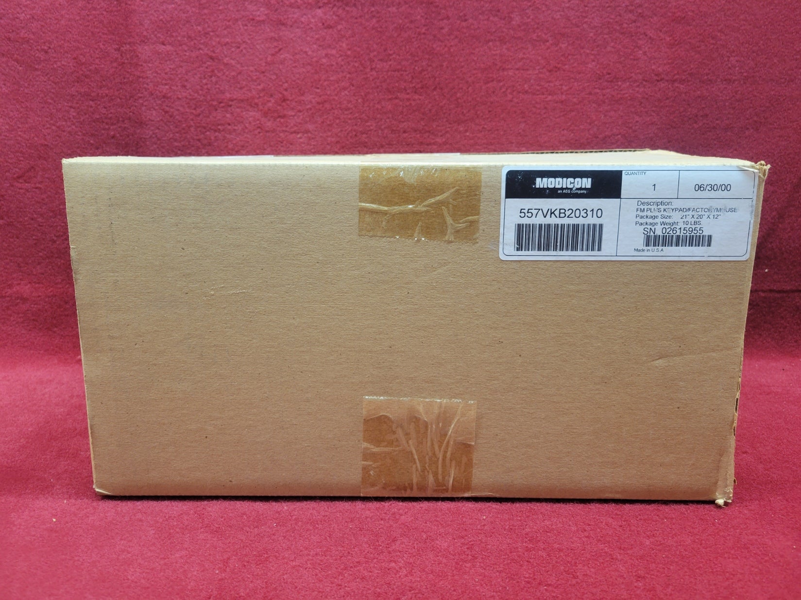 Modicon 557Vkb20310
