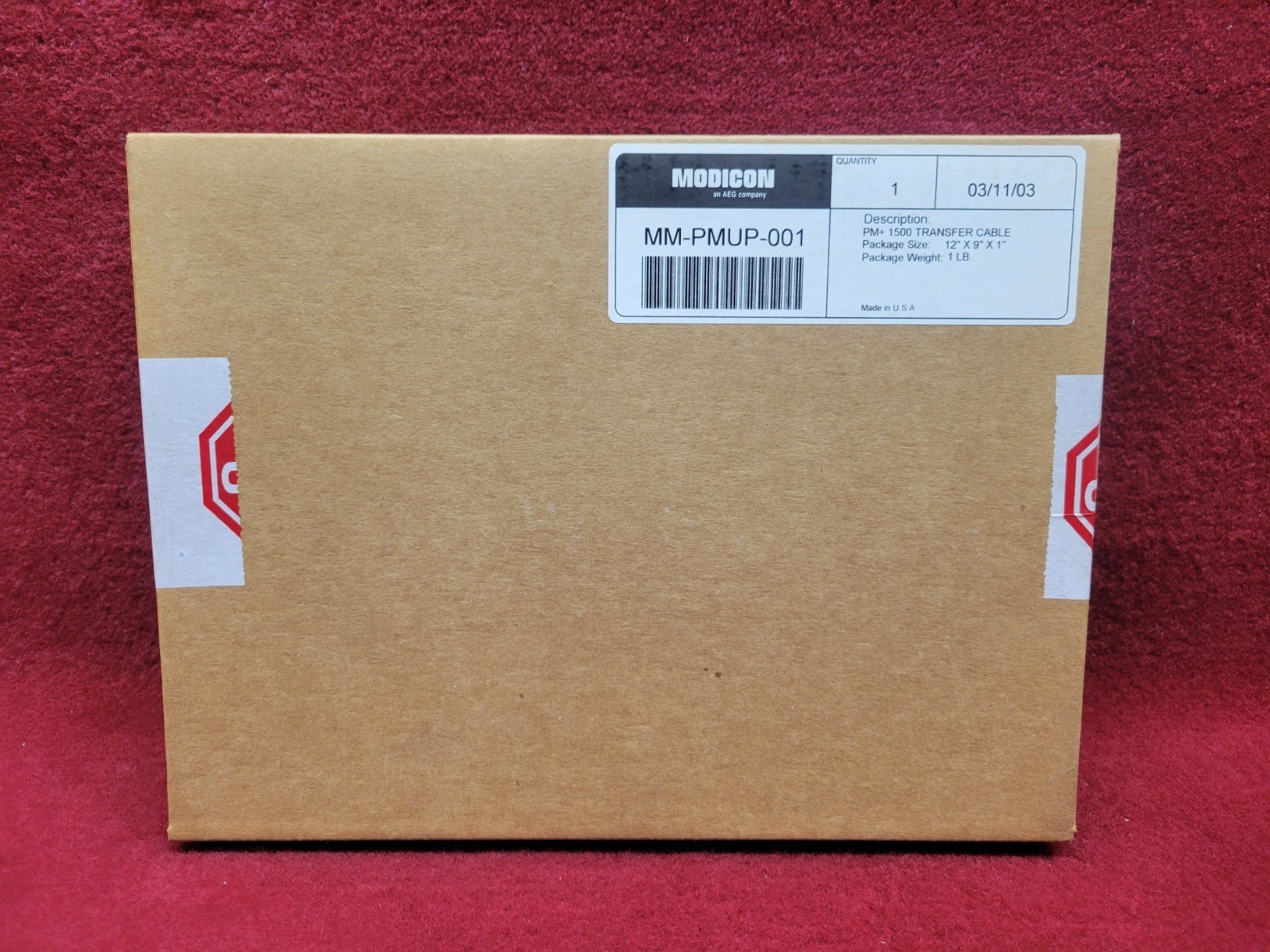 Modicon Mm-Pmup-001