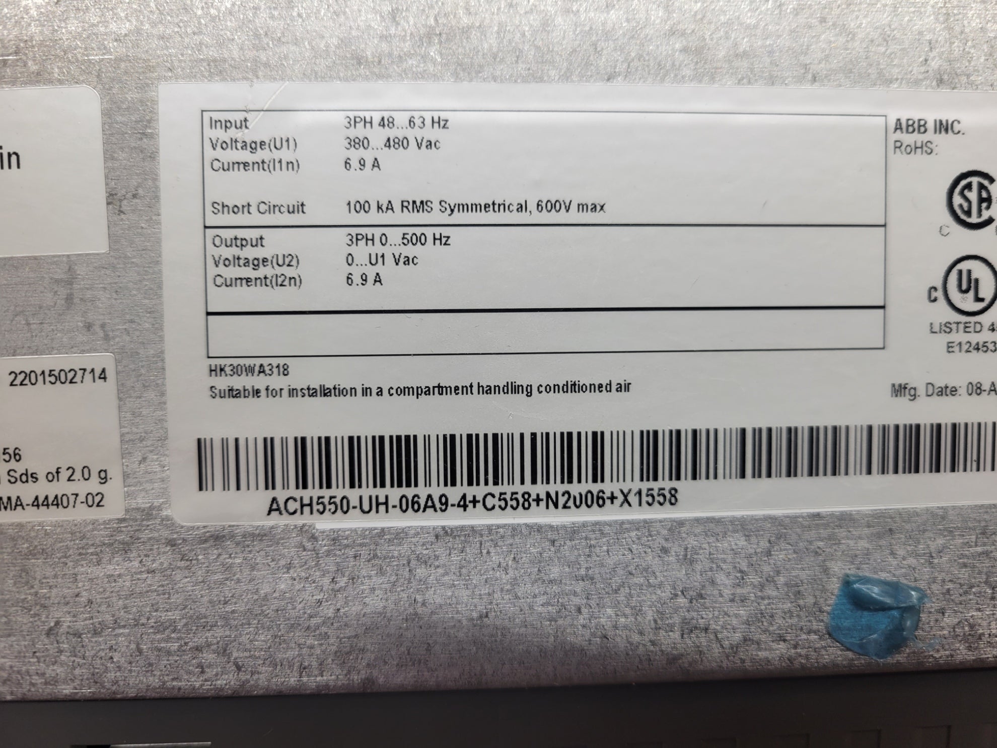 ABB ACH550-UH-06A9-4 – Delta Automation Inc