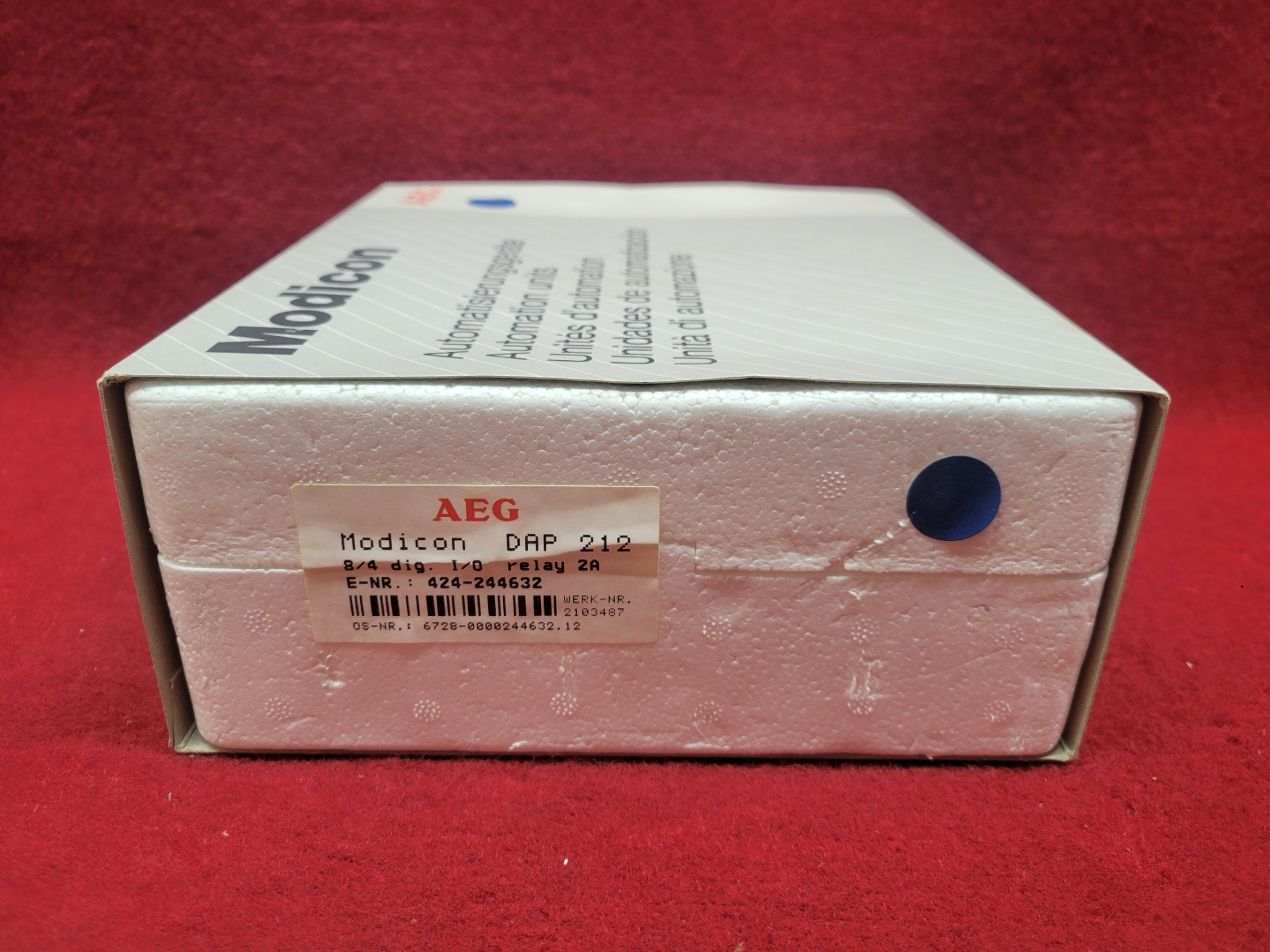 Modicon As-Bdap-212