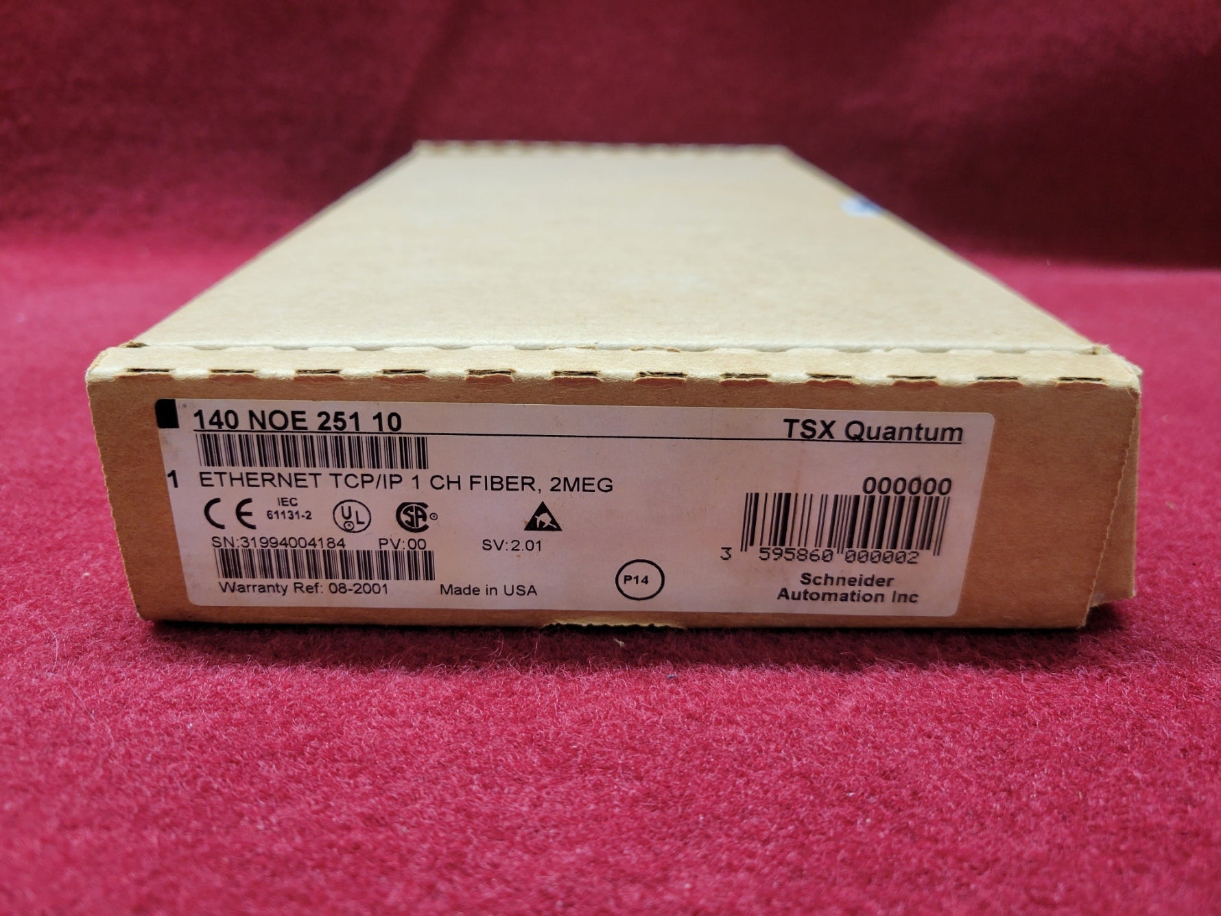 Schneider Electric 140NOE25110 New