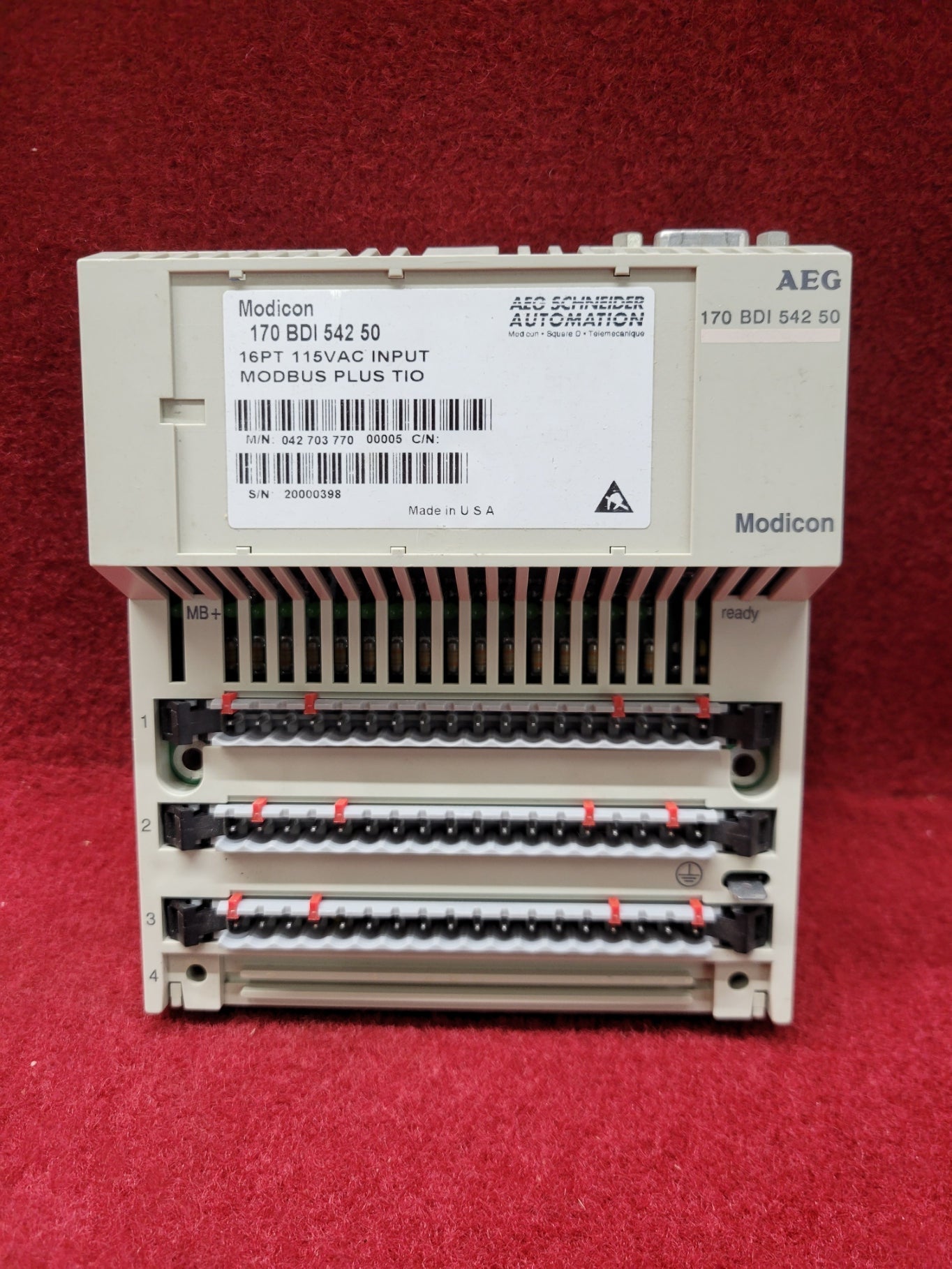 Modicon 170BDI54250 New Surplus