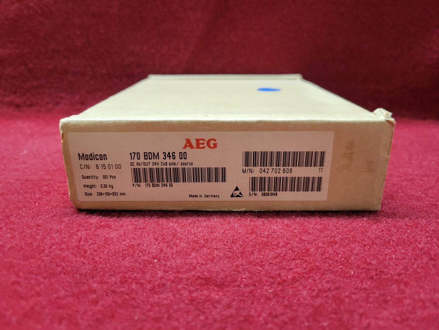 Modicon 170BDM34600 New