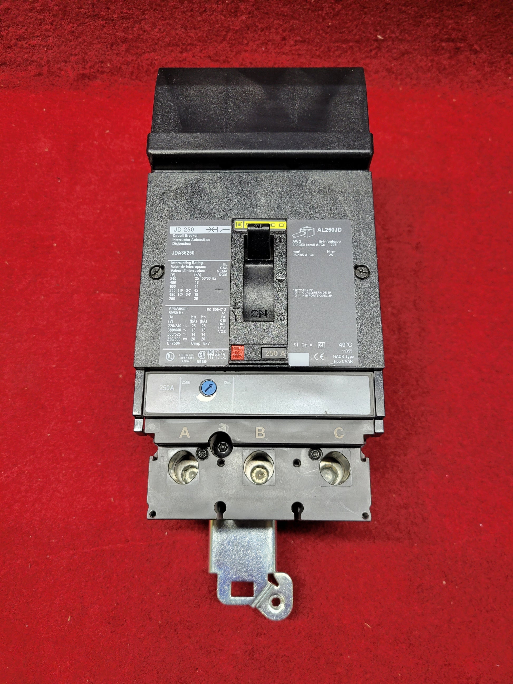 Schneider Electric JDA36250 IAC Certified Refurbished