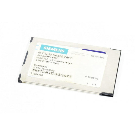 Siemens 6FC5250-5AX20-2AH0