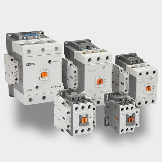NEMA Rated Three Pole Contactor (2 NO/2 NC Auxiliary Contacts) NEMA Size 3 - 85A FLA Max (200V Coil)