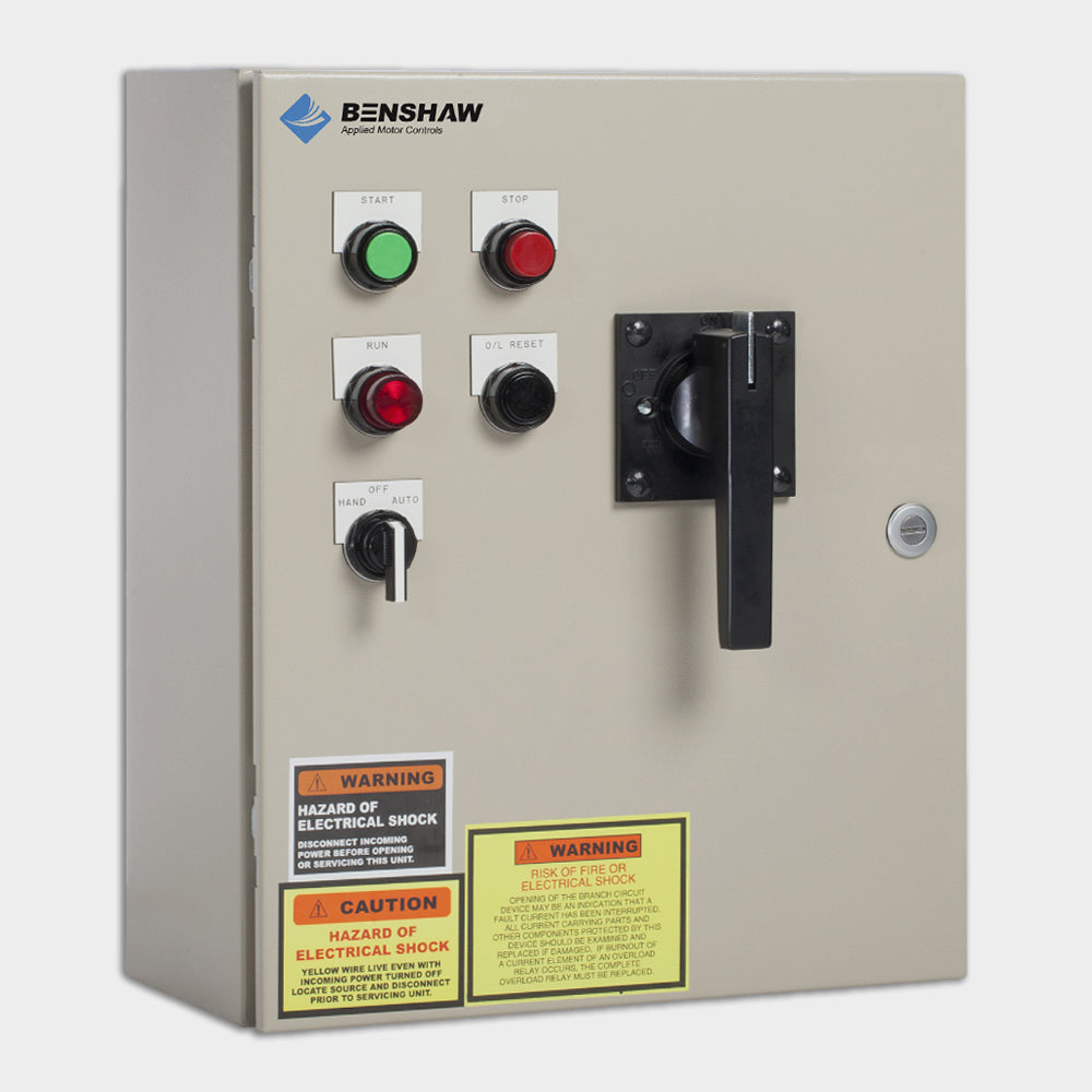 Prepackaged Full Voltage Starter with Door-Mounted Controls - Model No. CBRCI2-N6-3R-HB