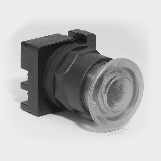 Illuminated Push Button - Mushroom BLUE 120V