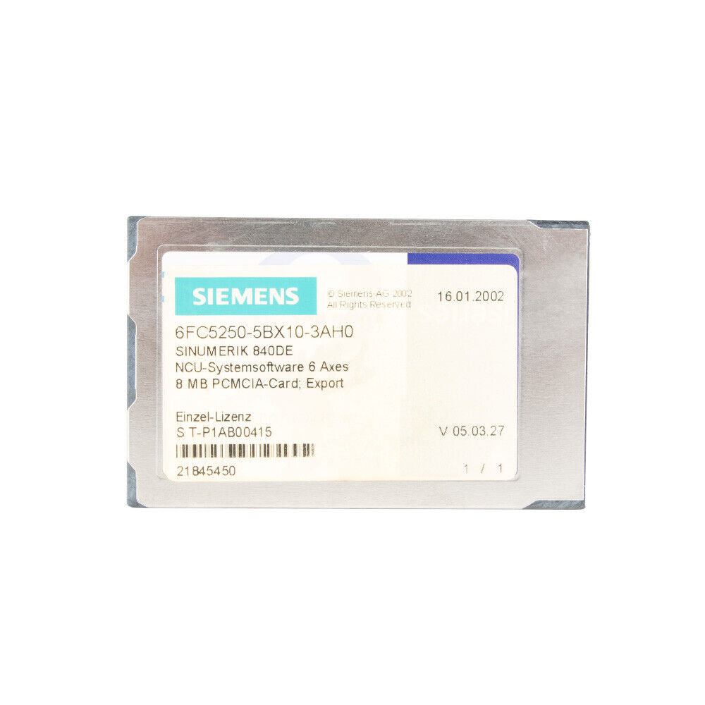 Siemens 6FC5250-5BX10-3AH0